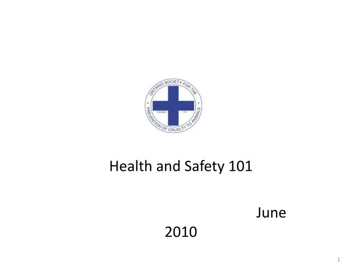 health and safety 101 june 2010