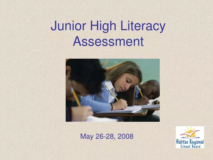 junior high literacy assessment