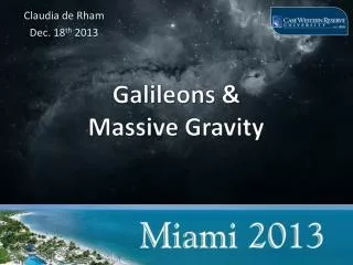 Galileons &amp; Massive Gravity