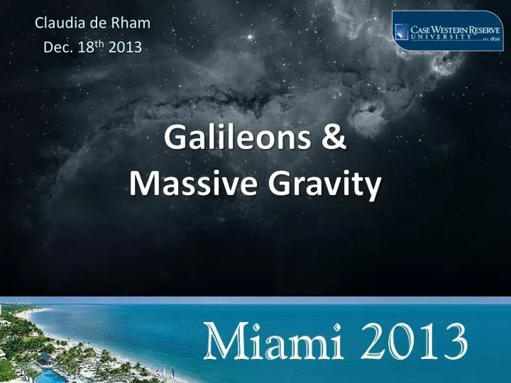 galileons massive gravity