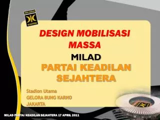 milad partai keadilan sejahtera