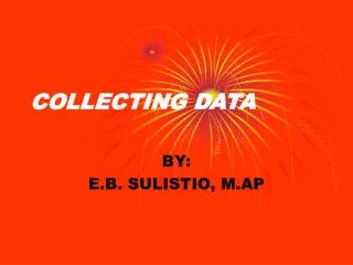 collecting data