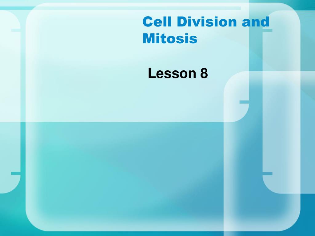 PPT - Cell Division and Mitosis PowerPoint Presentation, free download ...