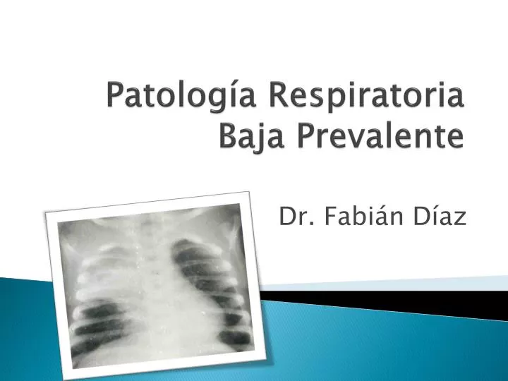 patolog a respiratoria baja prevalente