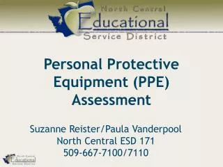 Personal Protective Equipment (PPE) Assessment