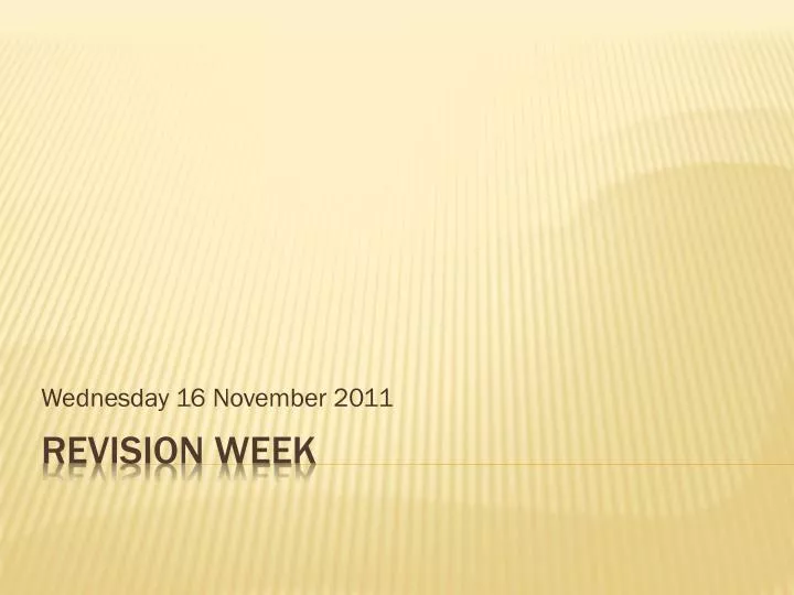 wednesday 16 november 2011