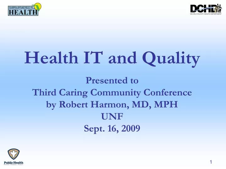 health it and quality
