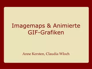 imagemaps animierte gif grafiken