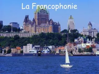 la francophonie