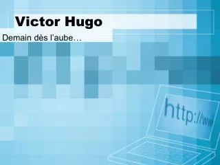 victor hugo