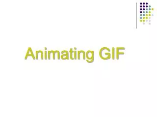 Animating GIF