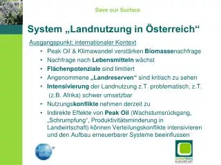 system landnutzung in sterreich