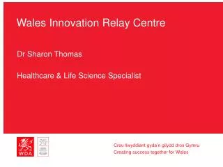 Wales Innovation Relay Centre