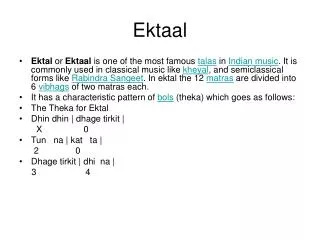 Ektaal