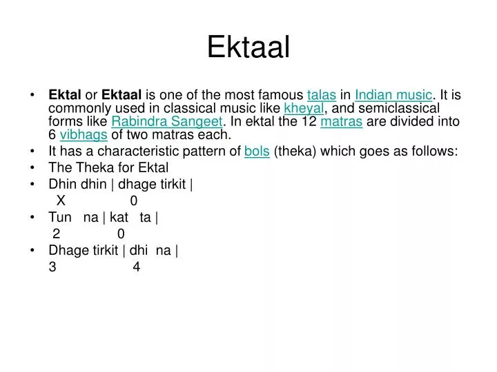 ektaal