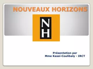 nouveaux horizons