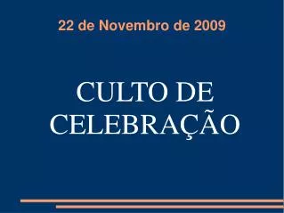 culto de celebra o