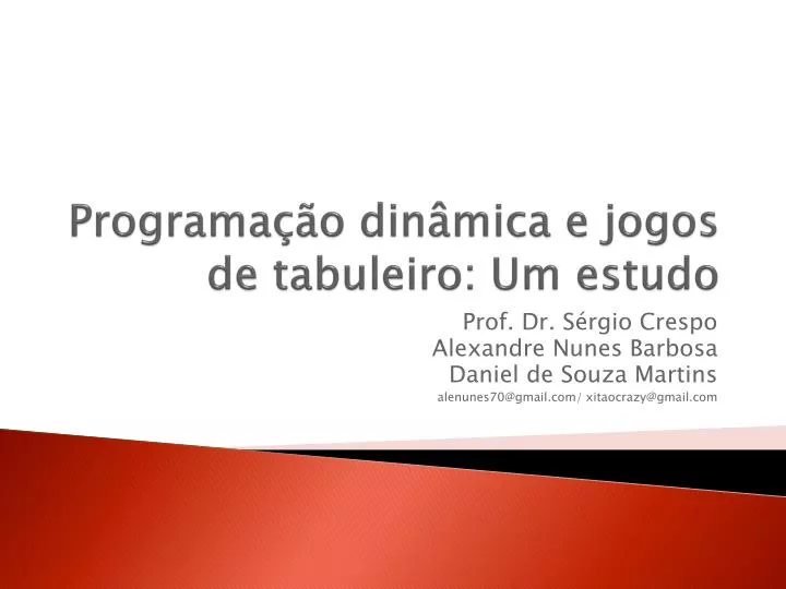 programa o din mica e jogos de tabuleiro um estudo