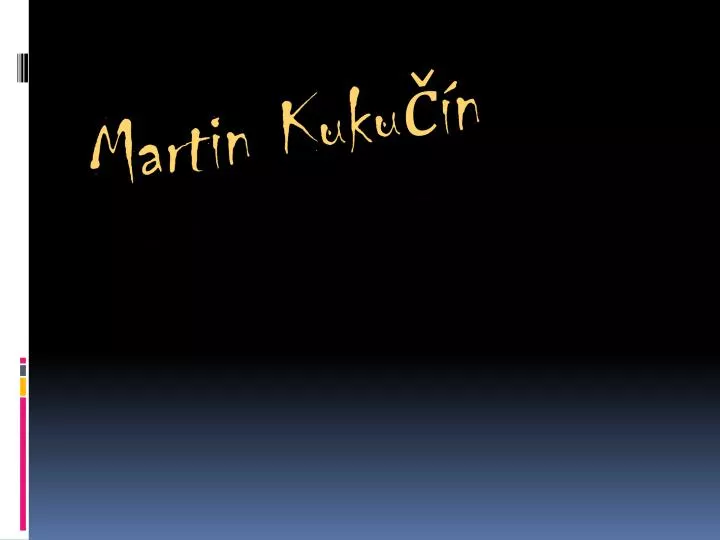 martin kuku n