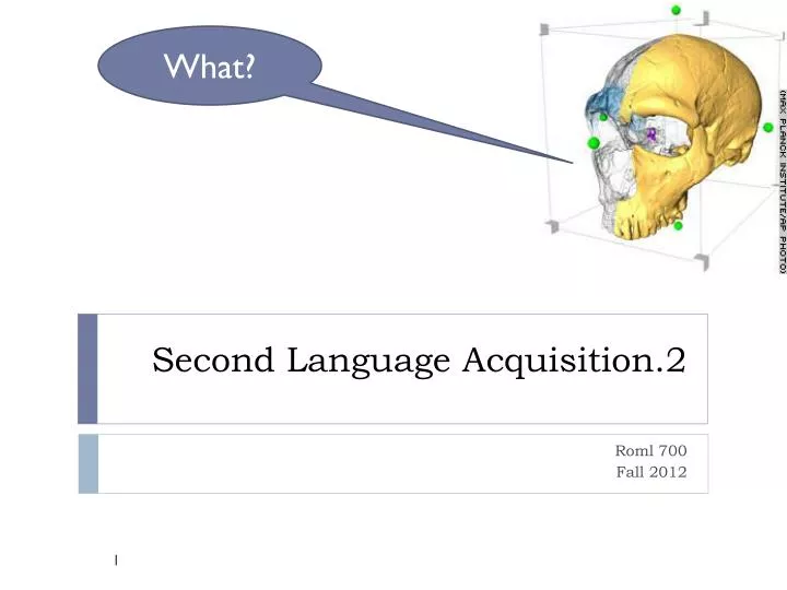 second language acquisition 2