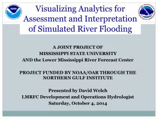 Visualizing Analytics for Assessment and Interpretation of Simulated River Flooding