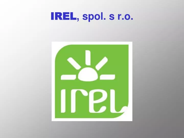 irel spol s r o