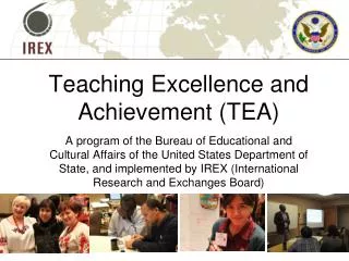 Teaching Excellence and Achievement (TEA)