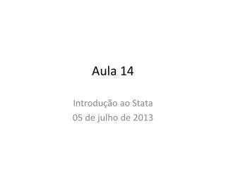 aula 14