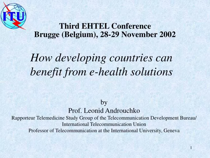 how developing countries can benefit from e health solutions