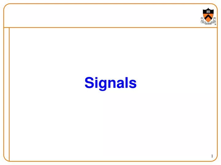 signals