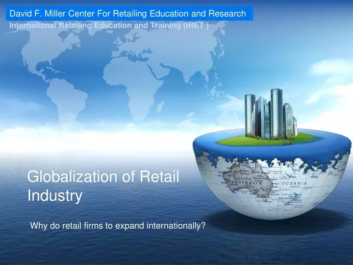 globalization of retail industry