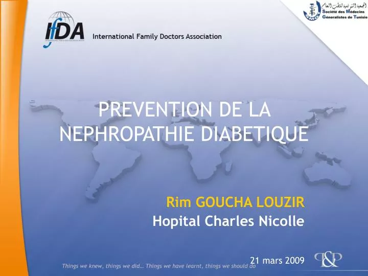 prevention de la nephropathie diabetique