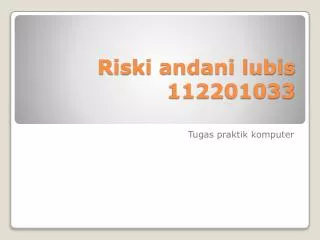 riski andani lubis 112201033