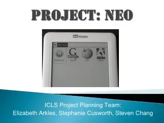 Project: Neo