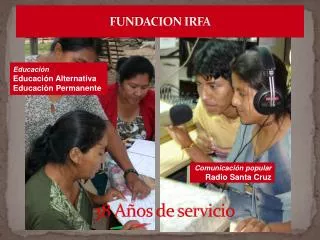 fundacion irfa