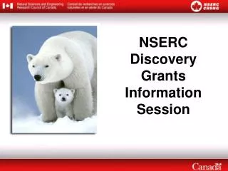 NSERC Discovery Grants Information Session