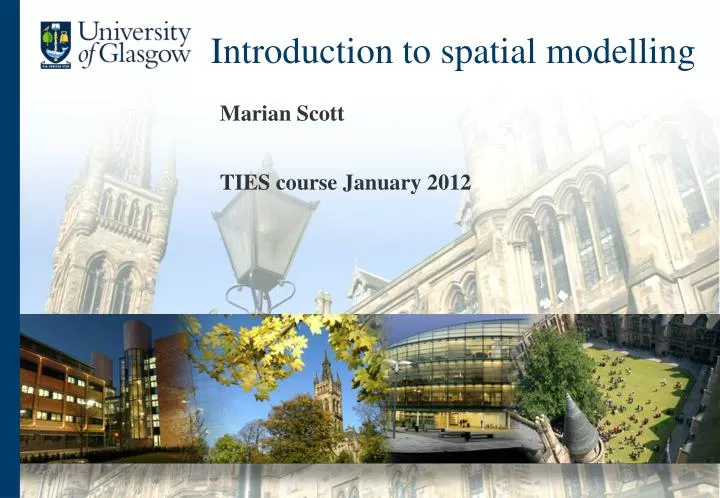 introduction to spatial modelling