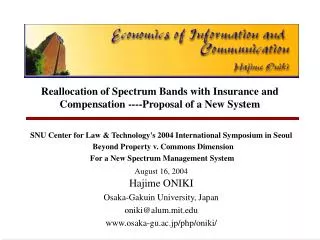 Reallocation of Spectrum Bands with Insurance and Compensation ----Proposal of a New System