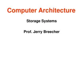 computer architecture