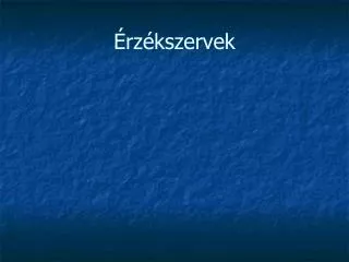 rz kszervek