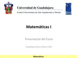 matem ticas i