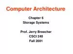 PPT - COMPUTER ARCHITECTURE PowerPoint Presentation, free download - ID ...
