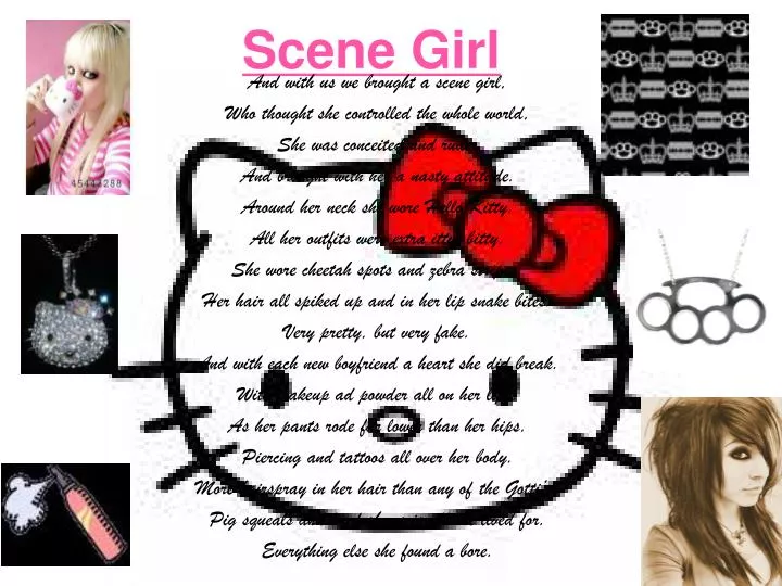 scene girl
