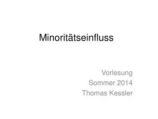 minorit tseinfluss
