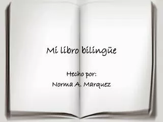 mi libro biling e