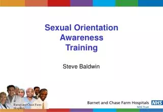 Sexual Orientation Awareness Training