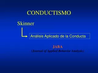 conductismo
