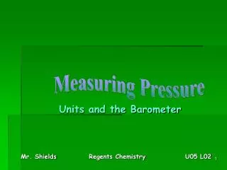 PPT - Pressure Measuring DEVICES PowerPoint Presentation, Free Download ...