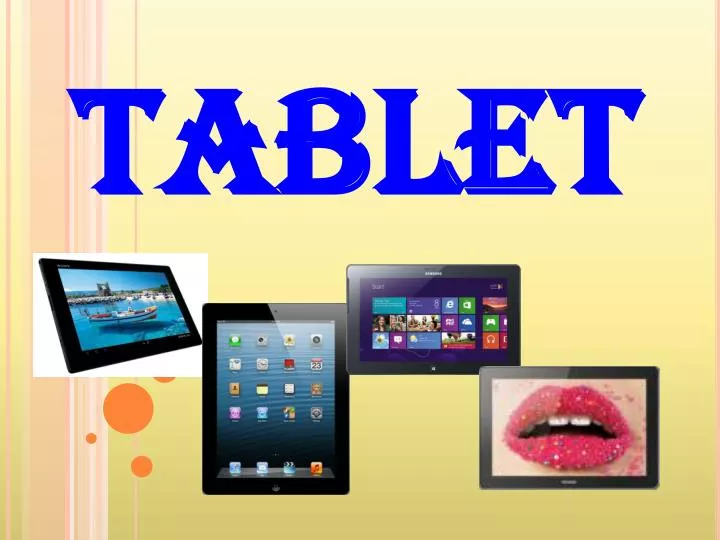 tablet