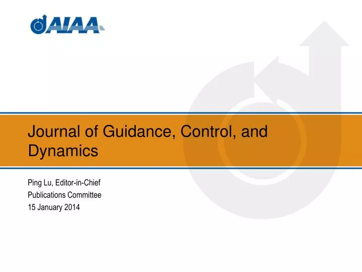 journal of guidance control and dynamics
